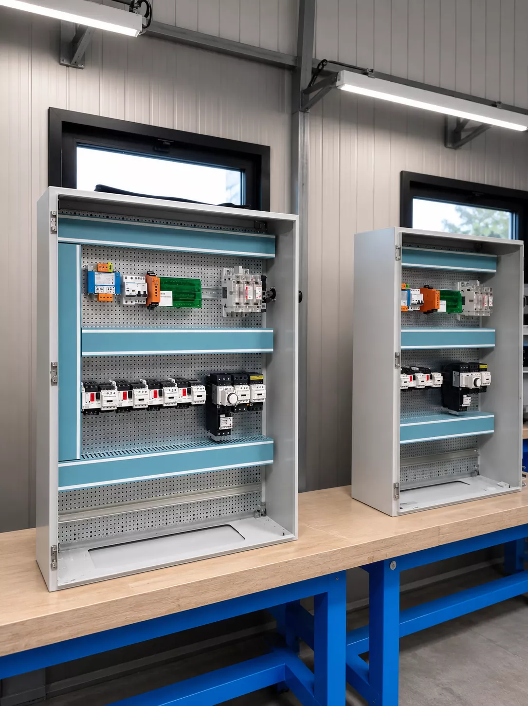 Installation électrique complète d'une nouvelle unité de production